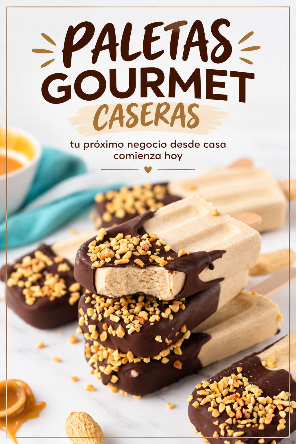 PALETAS GOURMET CASERAS